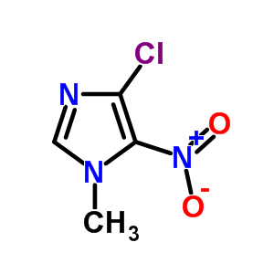 4-Chloro-1-methyl-5-nitro-1h-imidazole Structure,4897-31-8Structure