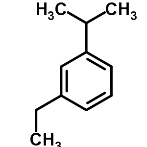 1-Ethyl-3-iso-propylbenzene Structure,4920-99-4Structure