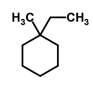 1-Ethyl-1-methylcyclohexane Structure,4926-90-3Structure