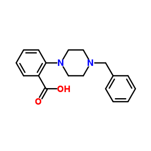 2-(4-Benzyl-piperazin-1-yl)-benzoic acid Structure,494782-67-1Structure