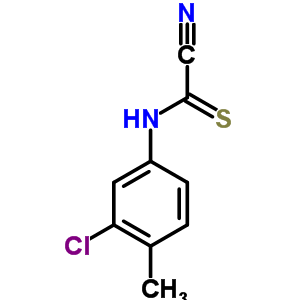 N-(3-chloro-4-methyl-phenyl)-1-cyano-methanethioamide Structure,4955-59-3Structure