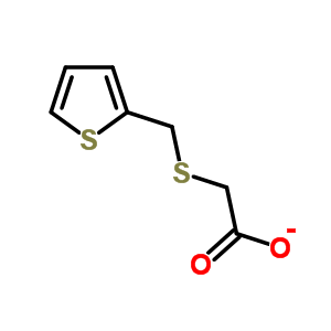 (Thien-2-ylmethyl)thio]acetic acid Structure,49846-99-3Structure