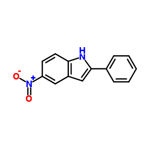 5-Nitro-2-phenylindole Structure,4993-87-7Structure