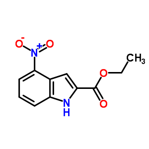 Ethyl 4-nitro-1h-indole-2-carboxylate Structure,4993-93-5Structure