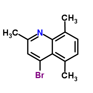 4-Bromo-2,5,8-trimethylquinoline Structure,500579-50-0Structure