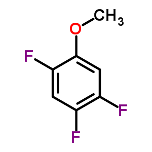 2,4,5-Trifluoroanisole Structure,5006-38-2Structure