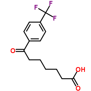 7-Oxo-7-(4-trifluoromethylphenyl)heptanoic acid Structure,502651-46-9Structure