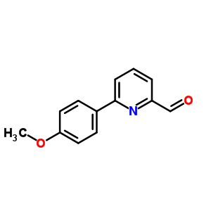 6-(4-Methoxyphenyl)pyridine-2-carbaldehyde Structure,502925-47-5Structure