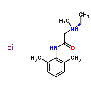 Lidocaine Structure,50295-20-0Structure