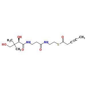 3-Pentynoylpantetheine Structure,50304-43-3Structure