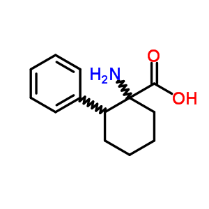 1-Amino-2-phenylcyclohexanecarboxylic acid Structure,5034-75-3Structure