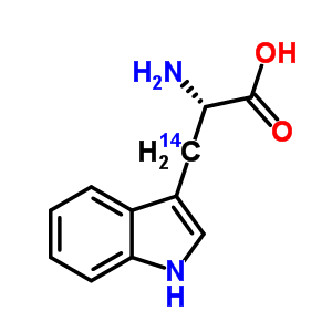 L-tryptophan-beta-14c Structure,50373-34-7Structure