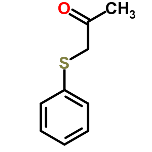 (Phenylthio)propanone Structure,5042-53-5Structure