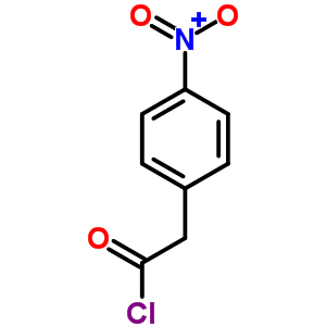 2-(4-Nitrophenyl)acetyl chloride Structure,50434-36-1Structure