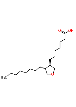 10-Oxaprostanoic acid Structure,50469-31-3Structure