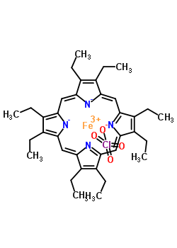 Octaethylporphyrinatoiron(iii)perchlorate Structure,50540-30-2Structure