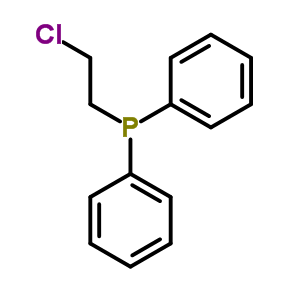 2-Chloroethyl-diphenyl-phosphane Structure,5055-11-8Structure