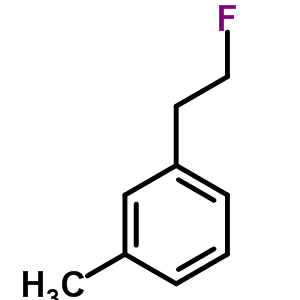 Benzene,1-(2-fluoroethyl)-3-methyl- Structure,50561-90-5Structure