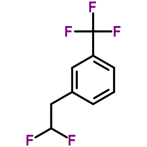 1-(2,2-Difluoroethyl)-3-(trifluoromethyl)benzene Structure,50562-17-9Structure