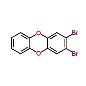 2,3-Dibromodibenzo-p-dioxin Structure,50585-37-0Structure