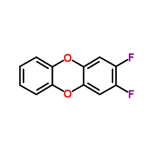 2,3-Difluorodibenzo-p-dioxin Structure,50585-38-1Structure