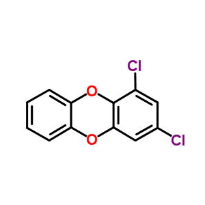 1,3-Dichlorodibenzo-para-dioxin Structure,50585-39-2Structure