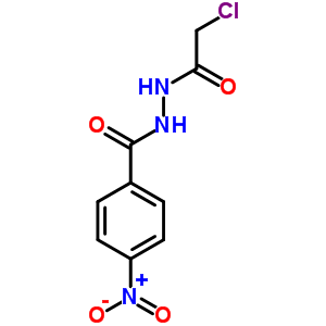 N’’-(chloroacetyl)-4-nitrobenzohydrazide Structure,50677-28-6Structure