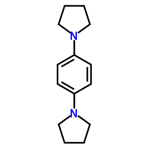 1,4-Dipyrrolidino benzene Structure,50771-64-7Structure