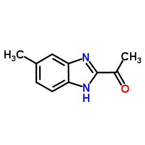 Ethanone,1-(5-methyl-1h-benzimidazol-2-yl)-(9ci) Structure,50832-46-7Structure