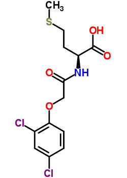 (S)-2-[[(2,4-dichlorophenoxy)acetyl ]amino]-4-(methylthio)butanoic acid Structure,50834-39-4Structure