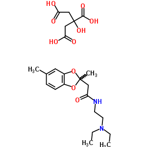 N-(2-diethylaminoethyl)-2,5-dimethyl-1,3-benzodioxole-2-acetamide Structure,50836-29-8Structure