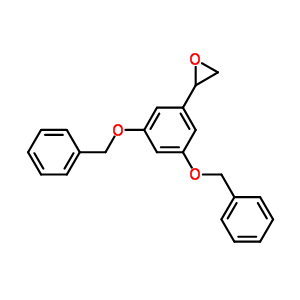 3,5-Dibenzyloxyphenyloxirane Structure,50841-47-9Structure