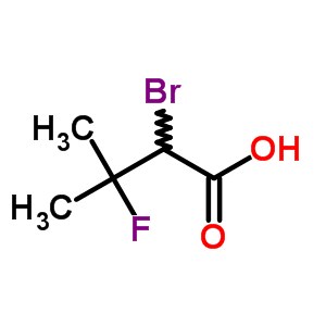 2-Bromo-3-fluoro-3-methylbutyric acid Structure,50884-94-1Structure