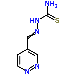 Hydrazinecarbothioamide, 2-(4-pyridazinylmethylene)- Structure,50901-52-5Structure