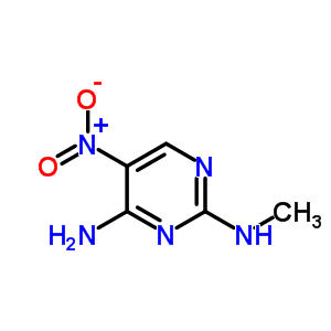 N2-methyl-5-nitropyrimidine-2,4-diamine Structure,5096-83-3Structure