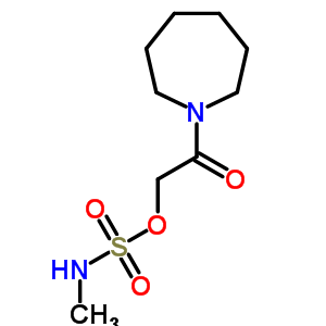 1-[2-(methylsulfamoyloxy)acetyl ]azepane Structure,51068-60-1Structure