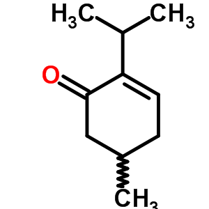 5-Methyl-2-(1-methylethyl)-2-cyclohexen-1-one Structure,5113-66-6Structure