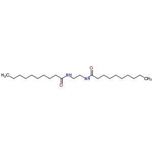 N,n’-(1,2-ethanediyl)bis(decanamide) Structure,51139-08-3Structure