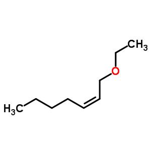 (Z)-1-ethoxy-2-heptene Structure,51149-74-7Structure