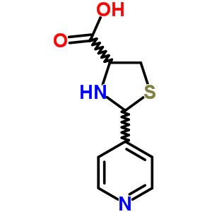 2-Pyridin-4-yl-thiazolidine-4-carboxylic acid Structure,51226-84-7Structure