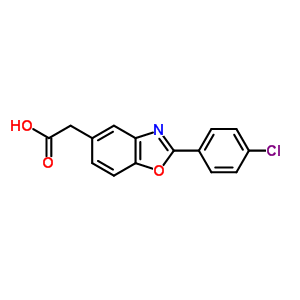 Alpha-desmethyl benoxaprofen Structure,51234-85-6Structure