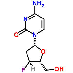 2’,3’-Dideoxy-3’-fluorocytidine Structure,51246-79-8Structure