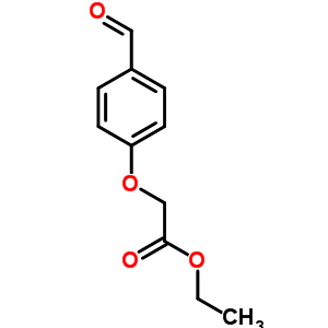 4-(Ethoxycarbonylmethoxy)benzaldehyde Structure,51264-69-8Structure