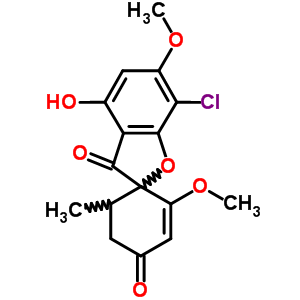 4-O-demethyl griseofulvin Structure,5128-41-6Structure