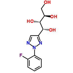 (1R,2s,3r)-1-[2-(2-fluorophenyl)-2h-1,2,3-triazol-4-yl]-1,2,3,4-butanetetrol Structure,51306-42-4Structure