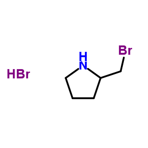 L-2-(bromomethyl)pyrrolidine hydrobromide Structure,51368-34-4Structure