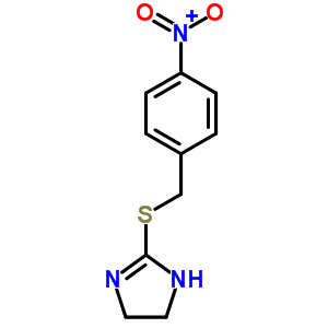 2-[(4-Nitrophenyl)methylsulfanyl]-4,5-dihydro-1h-imidazole Structure,51389-45-8Structure