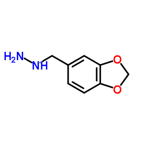 Benzo[1,3]dioxol-5-ylmethyl-hydrazine hydrochloride Structure,51421-35-3Structure