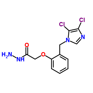 2-[2-[(4,5-Dichloro-1H-imidazol-1-yl)methyl]phenoxy]ethanohydrazide Structure,514803-20-4Structure