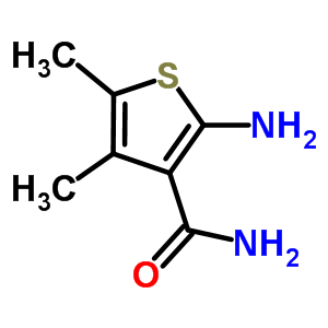 2-Amino-4,5-dimethylthiophene-3-carboxamide Structure,51486-04-5Structure